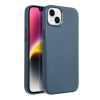 bőr MAG COVER tok IPHONE 14 Plus készülékhez indigókék színben