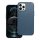 bőr MAG COVER tok IPHONE 12 Pro Max készülékhez indigókék