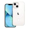 CLEAR MAG COVER tok kameravédelemmel, kompatibilis a MagSafe funkcióval az IPHONE 14 számára, átlátszó
