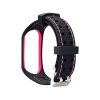 Elasztomer szíj LIFESTYLE XIAOMI Mi Band 5 / 6-hoz fekete (06)