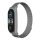 Strap METAL  XIAOMI Mi Band 5 / 6 ezüst (02)