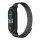 Strap METAL  XIAOMI Mi Band 5 / 6 fekete (01)
