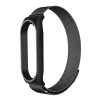 Strap METAL  XIAOMI Mi Band 5 / 6 fekete (01)