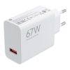 XIAOMI original Töltő USB A QC3.0 3A 67W MDY-12-EH fehér bulk