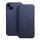 DUAL POCKET Book tok IPHONE 14 Plus-hoz, tengerészkék színben