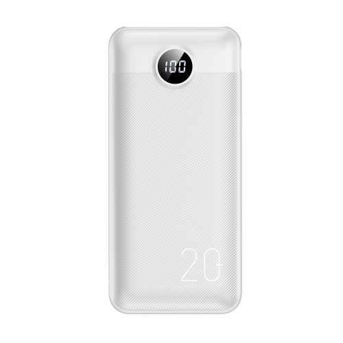 VEGER powerbank 20000 mAh PD QC3.0 2A20W L20S (VP2039PD / W2039PD) fehér
