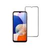 Edzett üveg kék Star - SAMSUNG A14 5G Full Face (teljes ragasztás kerettel/kis méret) - fekete Edzett üveg kék Star
