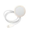 GUESS szett iPHONE 14 Pro-hoz kompatibilis MagSafe technológiával GUBPP14LH4EACSB (Csomag / Tok + Töltő / 4G) arany kék
