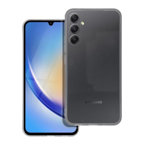 CLEAR tok 2 mm SAMSUNG A34 5G-hez (kamera védelem) átlátszó