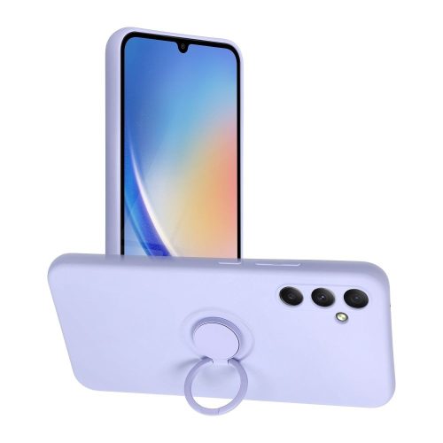 SILICONE RING tok SAMSUNG A34 5G készülékhez, lila