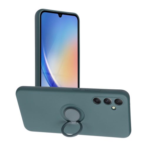 SILICONE RING tok SAMSUNG A34 5G-hez zöld