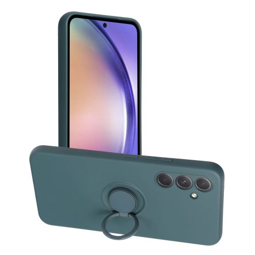 SILICONE RING tok SAMSUNG A54 5G-hez zöld