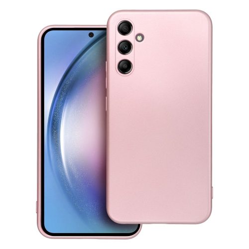 METALLIC tok SAMSUNG A34 5G-hez rózsaszín