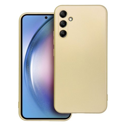 METALLIC tok SAMSUNG A34 5G készülékhez arany színben