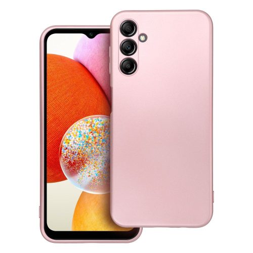 METALLIC tok SAMSUNG A14 5G / A14 4G készülékhez, rózsaszín
