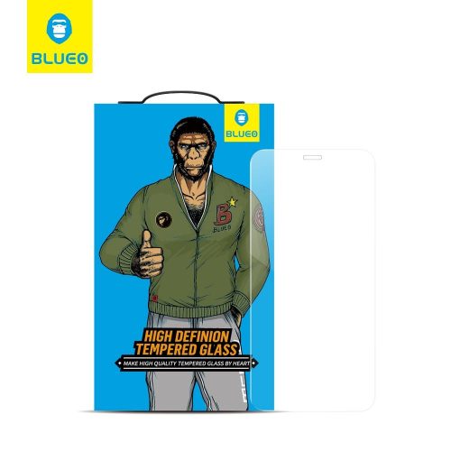 5D Mr. Monkey üveg -  Samsung Galaxy A14 4G / A14 5G fekete (Strong Lite)