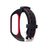 Elasztomer szíj LIFESTYLE XIAOMI Mi Band 7-hez fekete (04)