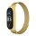 Strap METAL for XIAOMI Mi Band 7 gold (03)