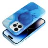 bőr MAG COVER tok IPHONE 14 Pro készülékhez kék splash