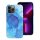 bőr MAG COVER tok IPHONE 13 Pro Max készülékhez, kék splash
