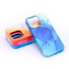 bőr MAG COVER tok IPHONE 13 Pro Max készülékhez, kék splash