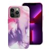 bőr MAG COVER tok IPHONE 13 Pro-hoz lila splash