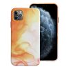 bőr MAG COVER tok IPHONE 11 Pro Max készülékhez narancs színben