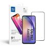 Edzett üveg kék Star - SAMSUNG A54 5G Full Face (teljes ragasztóval keret/kis méret) - fekete edzett üveg