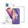 Edzett üveg kék Star - SAMSUNG A54 5G Full Face (teljes ragasztóval keret/kis méret) - fekete edzett üveg