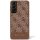 GUESS tok SAMSUNG S23 Plus készülékhez GUHCS23MG4GLBR (4G Bottom Stripe) barna