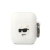 KARL LAGERFELD tok az APPLE Airpods 1 / 2 KLA2RUNCHH (3D Sil NFT Choupette) fehér