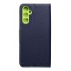 FANCY Book case for SAMSUNG A14 4G / A14 5G navy / lime