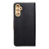 FANCY Book case for SAMSUNG A14 4G / A14 5G black / gold