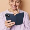 DUAL POCKET Book tok SAMSUNG A14 4G / A14 5G készülékhez, sötétkék
