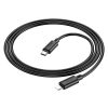 HOCO kábel Type C to Lightning PD 2,4A 20W X88 1 m fekete