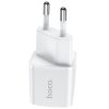 HOCO utazó töltő Type C PD 20W N10 fehér