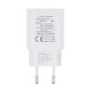 CELL F-ENERGY TFK-TC-30WPD utazó töltő Type C + USB A PD QC4.0 3A 30W fehér