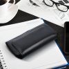 ROYAL univerzális, vízszintes bőr övtok M méret IPHONE 12 MINI / 13 MINI / SAMSUNG A40 / S8 / XIAOMI 12 / redmi 5A fekete