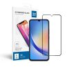 Edzett üveg kék Star - SAMSUNG A34 5G Full Face (teljes ragasztás kerettel/kis méret) - fekete