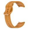 Szilikon szíj SAMSUNG Watch 4 / 5 órához sárga (9)
