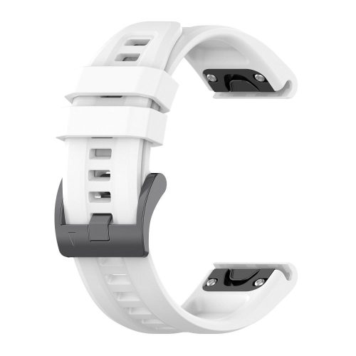 Szilikon szíj GARMIN FENIX 3 / 3HR / 5X / 6X / 6X Pro / 7X / 7X Pro fehér (7)
