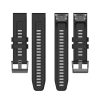 Szilikon szíj GARMIN FENIX 3 / 3HR / 5X / 6X / 6X Pro / 7X / 7X Pro fekete (9)