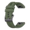 Szilikon szíj GARMIN FENIX 3 / 3HR / 5X / 6X / 6X Pro / 7X / 7X Pro sötétzöld (4)