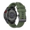 Szilikon szíj GARMIN FENIX 3 / 3HR / 5X / 6X / 6X Pro / 7X / 7X Pro sötétzöld (4)