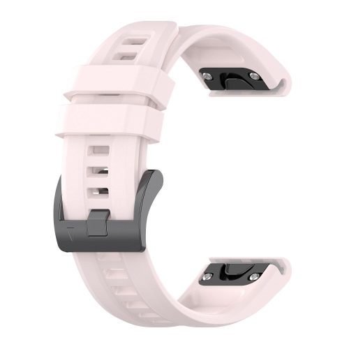 Szilikon szíj GARMIN FENIX 3 / 3HR / 5X / 6X / 6X Pro / 7X / 7X Pro rózsaszín (3)