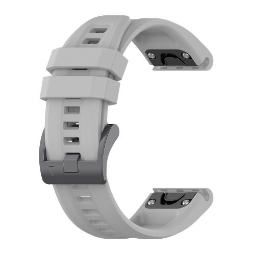 Szilikon szíj GARMIN FENIX 3 / 3HR / 5X / 6X / 6X Pro / 7X / 7X Pro szürke (12)