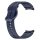 Szilikon szíj GARMIN FENIX 3 / 3HR / 5X / 6X / 6X Pro / 7X / 7X Pro sötétkék (12) számára