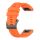 Szilikon szíj GARMIN FENIX 3 / 3HR / 5X / 6X / 6X Pro / 7X / 7X Pro készülékhez, narancssárga (8)