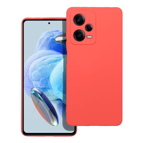 SILICONE tok XIAOMI redmi Note 12 Pro 5G készülékhez barack színben