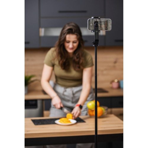 CELL F-GRIP S150XL szelfibot vezeték nélküli távirányítós állvánnyal fekete